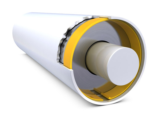 Thin walled cylinder with HH Hoopster